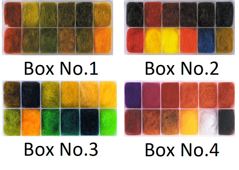 Frankie McPhillips Traditional Irish Dubbing Dispenser Boxes 1 - 4